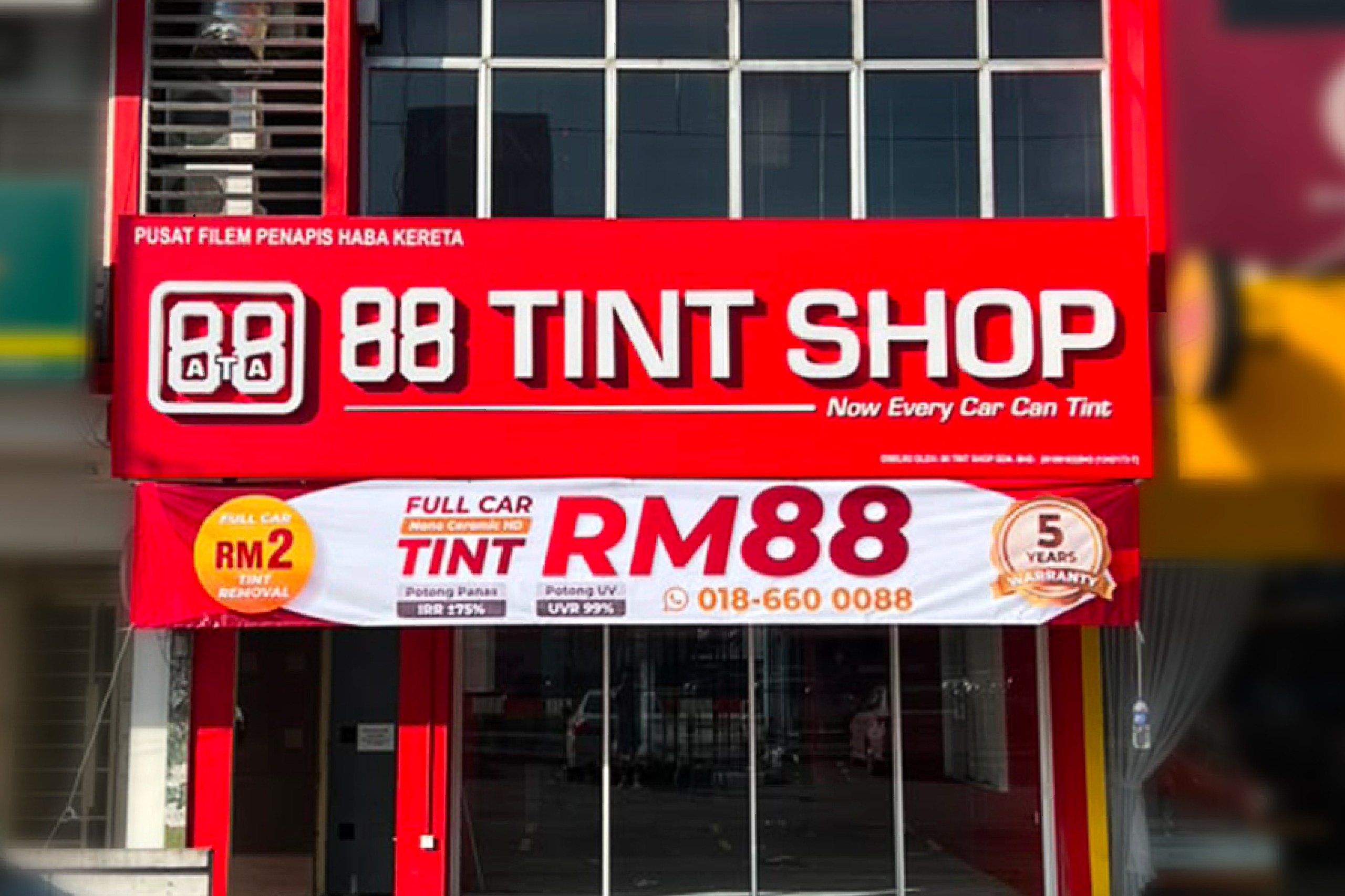 88 Tint Shop - Klang