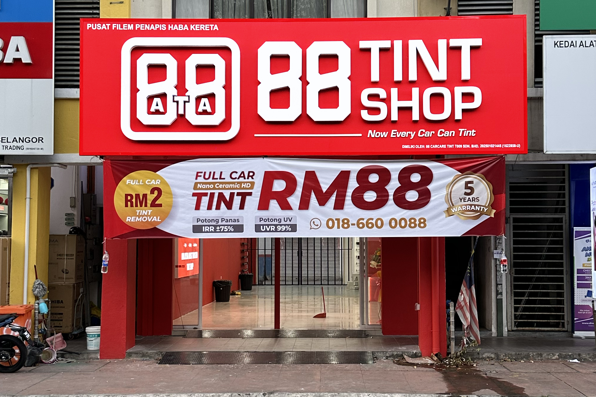 88 Tint Shop - Sg Buloh